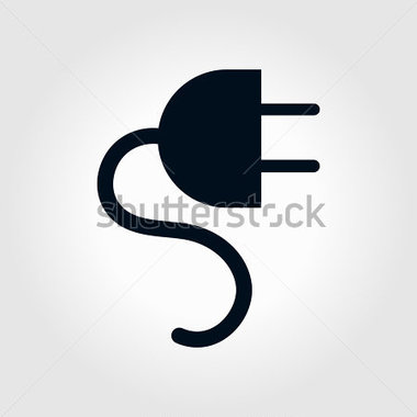 380x380 Electrical Plug Cord Clipart