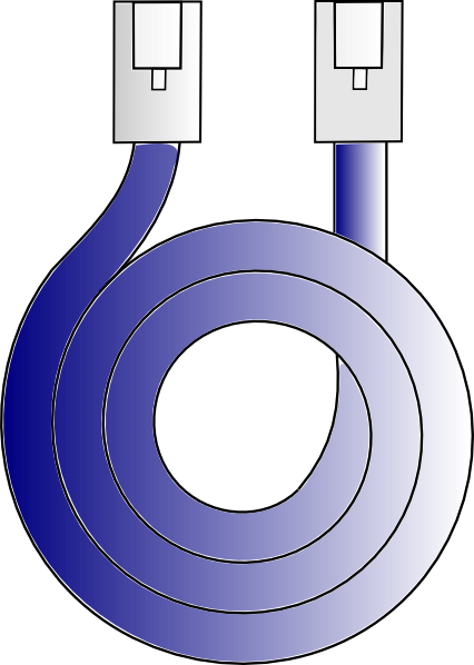 426x598 Network Cable Clip Art