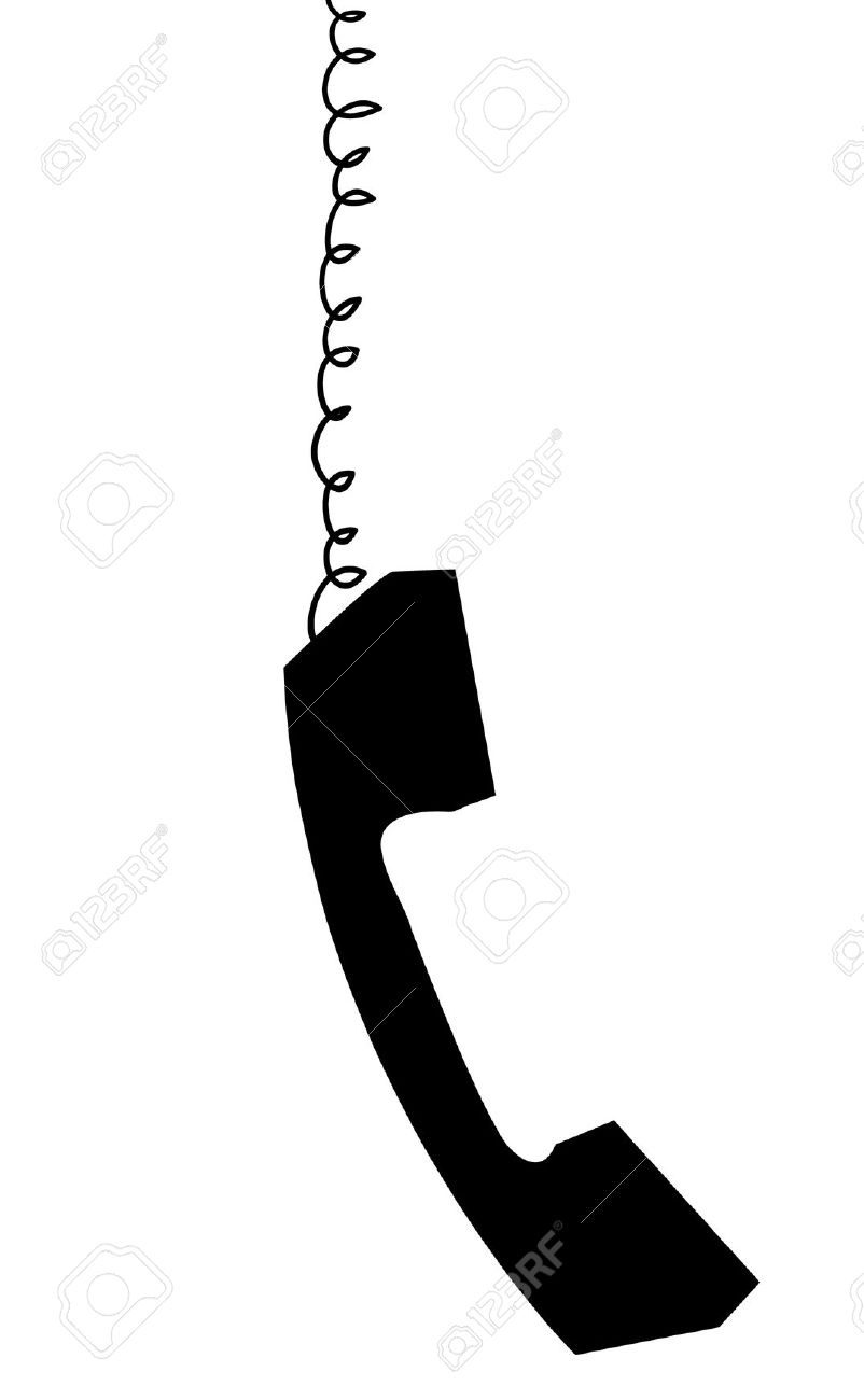 802x1300 Phone Cord Clipart Black And White Letters Example
