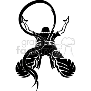 300x300 Royalty Free Bungee Cord 377572 Vector Clip Art Image