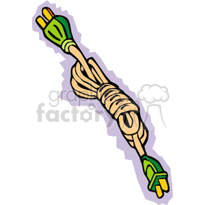 300x300 Royalty Free Extension Cord0002 170520 Clip Art Images