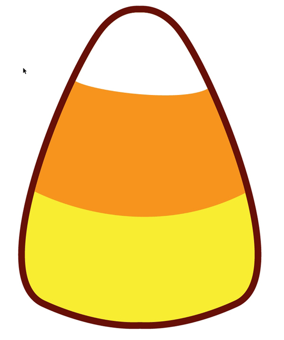 570x683 Candy Corn Template Printable Clipart Free To Use Clip Art