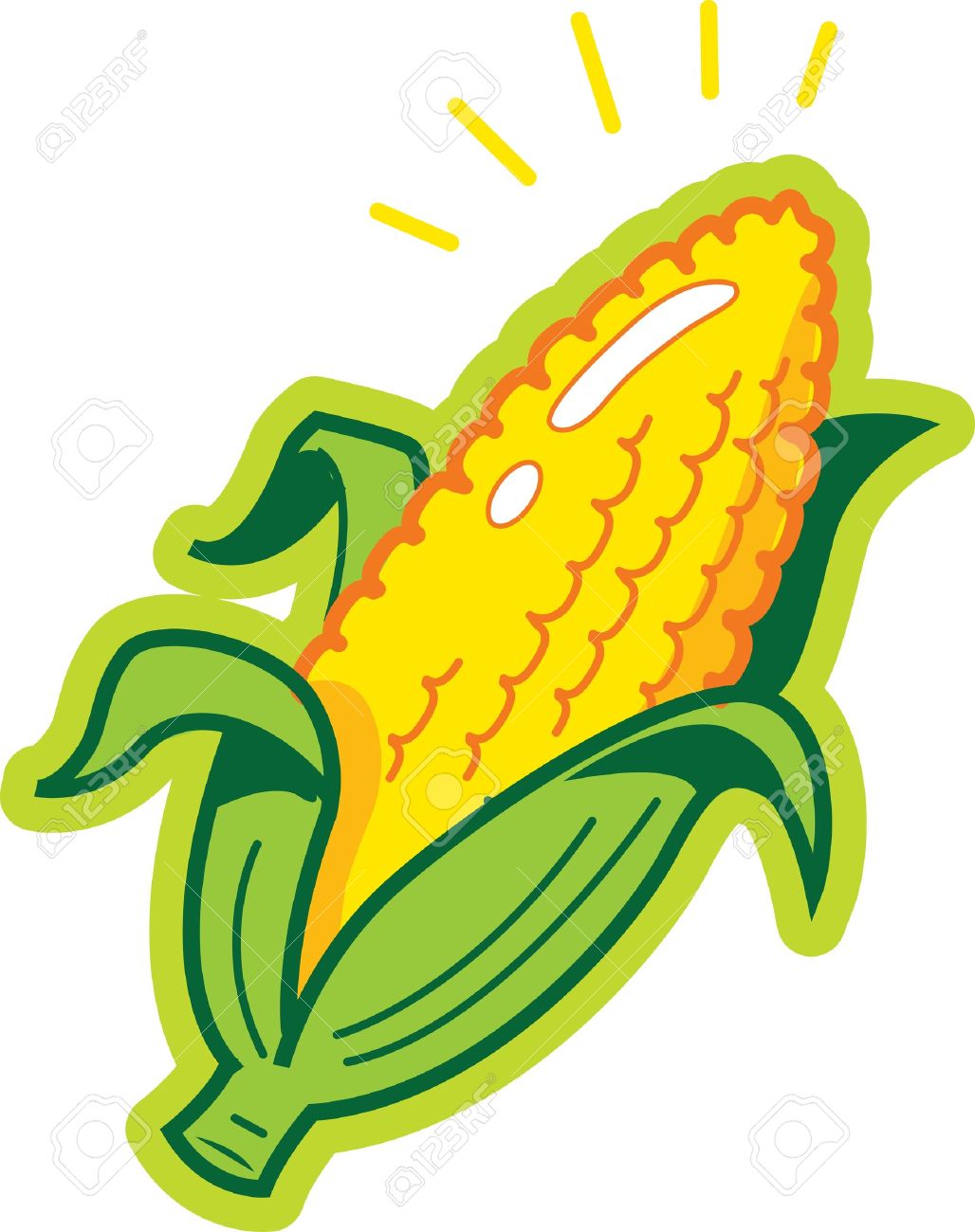 1028x1300 Cartoon Clipart Corn