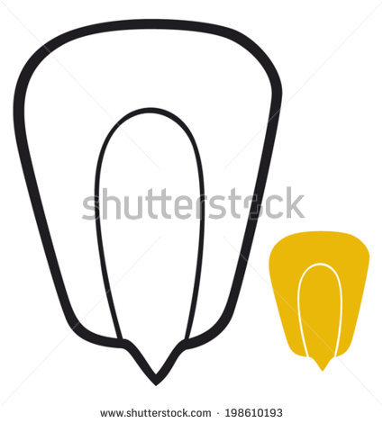 425x470 Seed Clipart Corn Seed