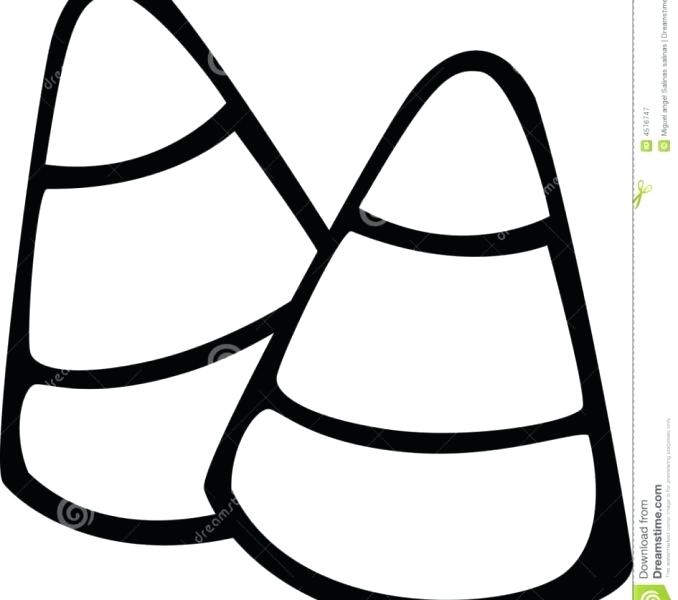 678x600 Corn Coloring Sheet