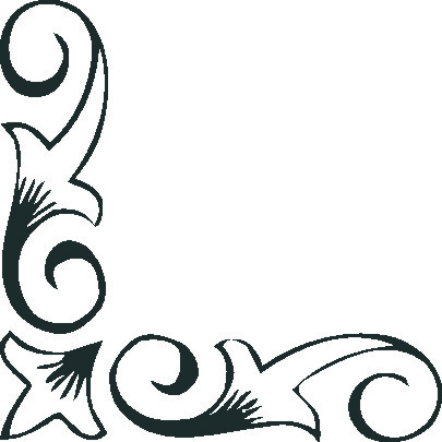 405x405 Corner Designs Clipart