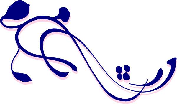 600x353 Corner Flourish Clip Art