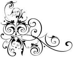 236x186 Black Swirl Op X Image Vector Clip Art Online Royalty Free