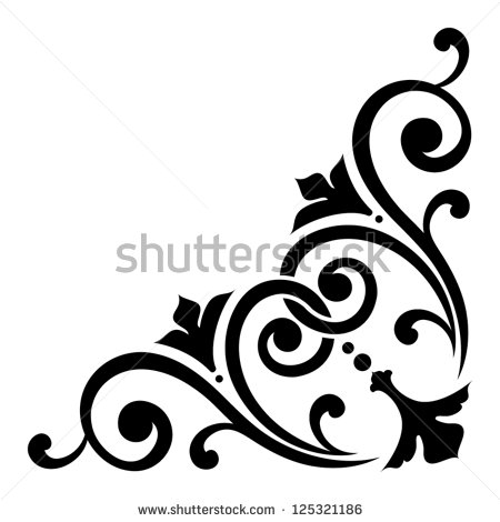 450x470 Designs For Simple Corner Scroll Designs