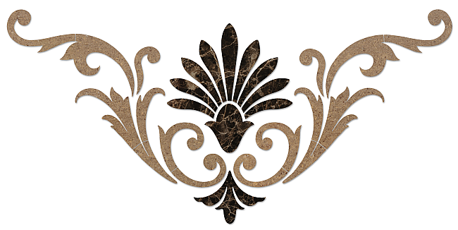 650x326 Baroque Corner Scroll Emperadororion Nexus Pool Mosaic