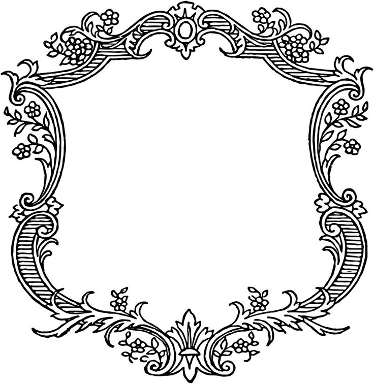 736x756 Border Clipart