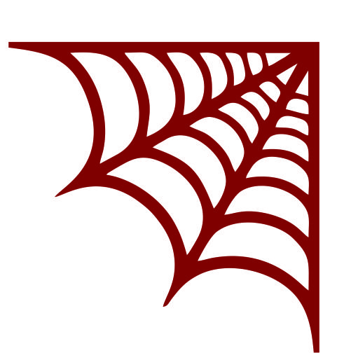 491x504 Spider Webs Cuttable Design