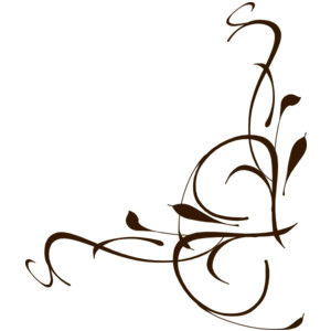 300x300 Corner Swirl Clip Art Clipartfest 3