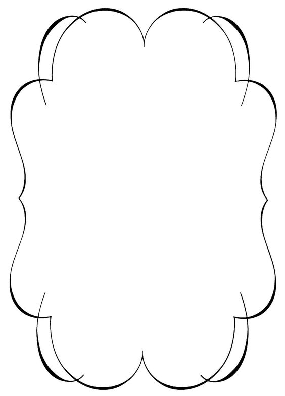564x784 Border Clipart Elegant