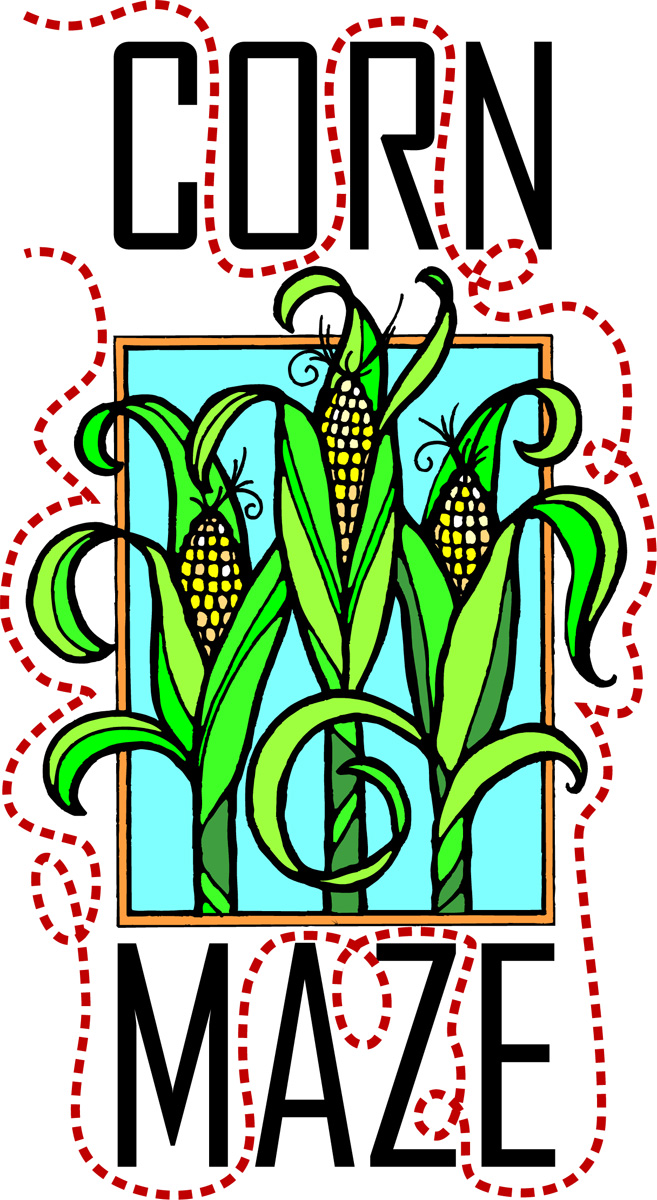 657x1200 Corn Maze Clip Art Clipart