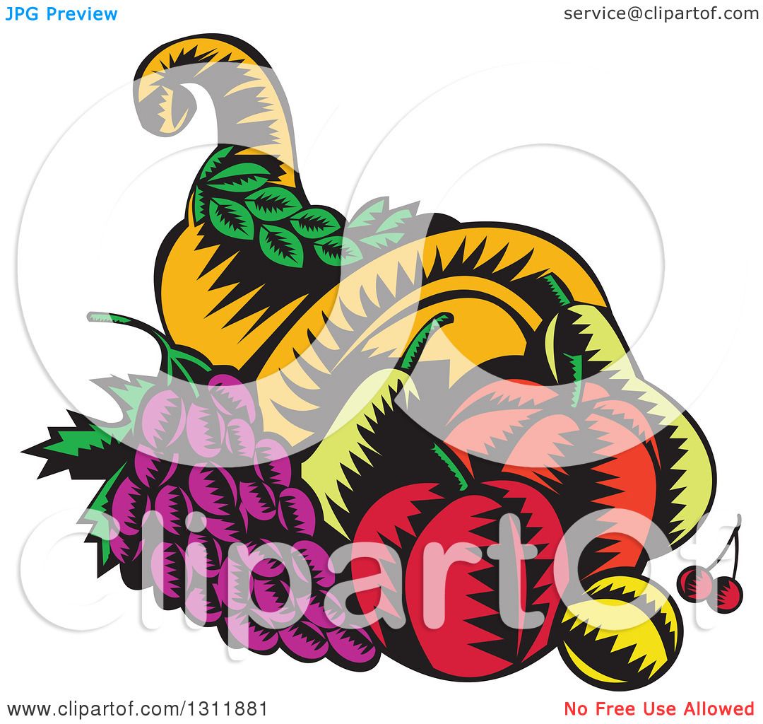 1080x1024 Cornucopia Clipart Basket