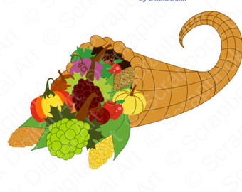 340x270 Cornucopia Clipart Indian