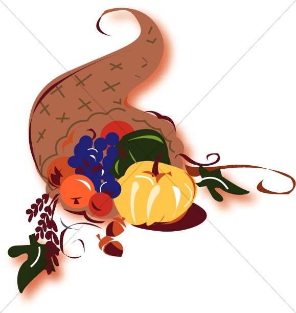 579x612 Cornucopia Image Thanksgiving Clipart