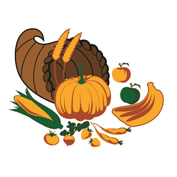 600x600 Day Harvest Cornucopia Cuttable Design