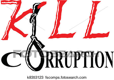 450x316 Clipart Of Kill Corruption K8353123