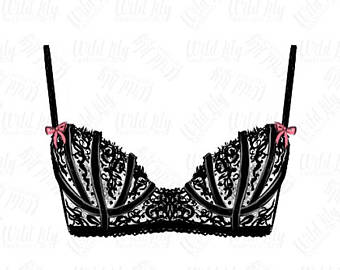 340x270 Lingerie Clip Art Etsy