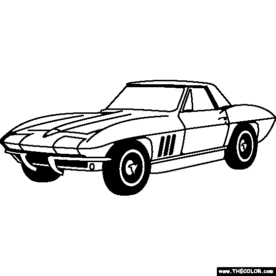 560x560 Corvette Clipart 14