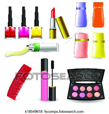 450x470 Clip Art Of Makeup Cosmetic Product K18549618