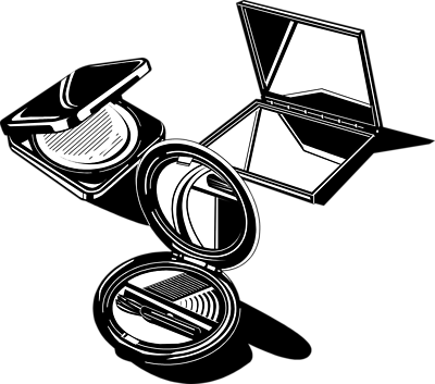 400x353 Makeup Clip Art Images Makeup Clipart Vector