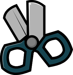 248x255 Cosmetology Scissors Clipart