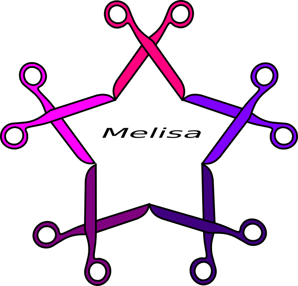 600x576 Scissor Star Clip Art