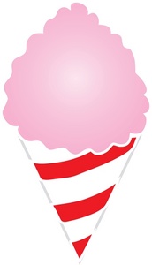 172x300 Cotton Candy Clipart Image