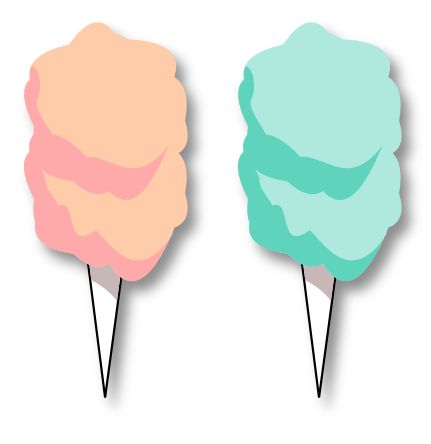 431x444 Image Of Cotton Candy Clipart 4 Clip Art
