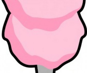 336x280 Cotton Candy Clipart Pink