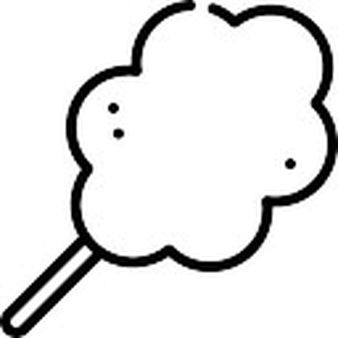 Cotton Candy Clipart Black And White | Free download on ClipArtMag