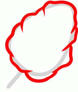 259x302 How To Draw How To Draw Cotton Candy