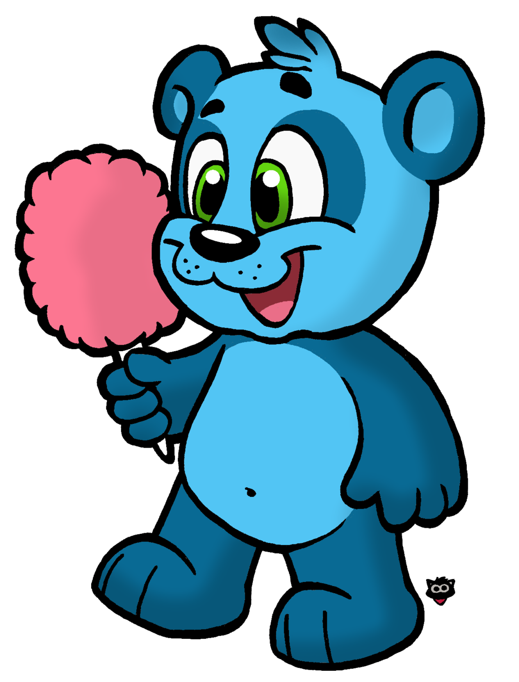 1024x1344 Cotton Candy Panda By Cartcoon