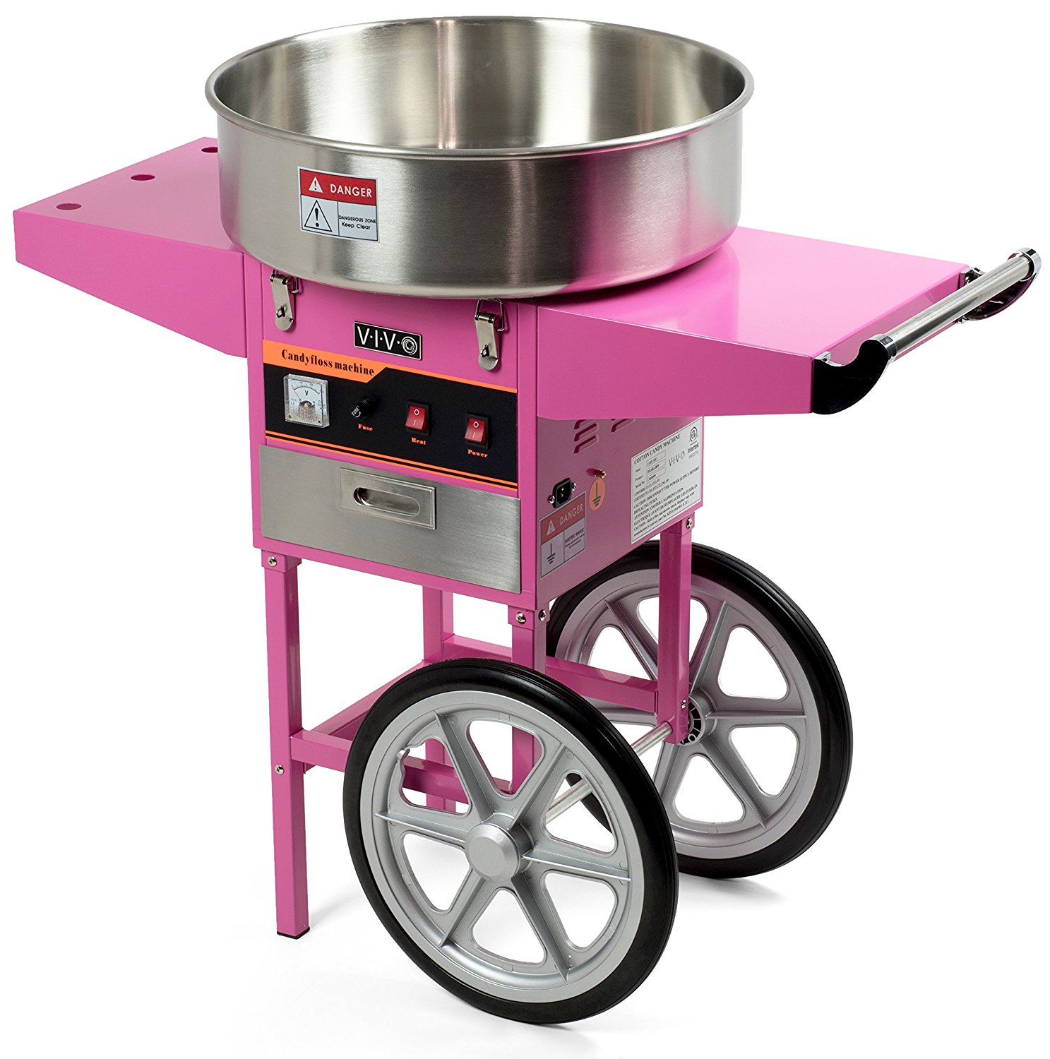 1487x1500 Electric Commercial Cotton Candy Machine Candy Floss
