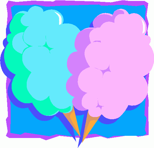 490x473 Clip Art Of Cotton Candy Clipart 2
