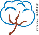 166x150 Cotton Flower Clipart