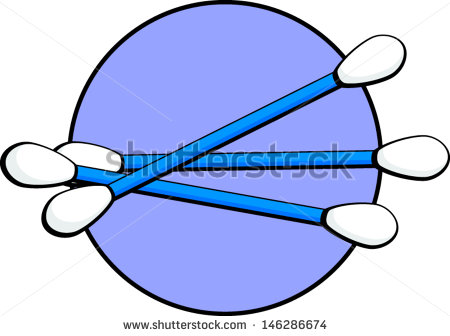 450x336 Cotton Swabs Clipart