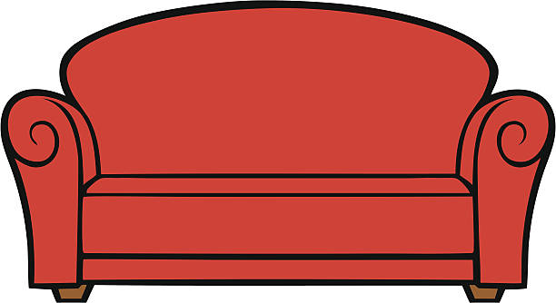 612x334 Sofa Clipart Vector