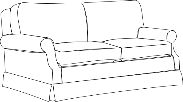 600x336 Clip Art Green Couches Clipart