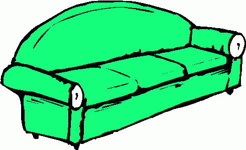 490x299 Free Clipart Couches