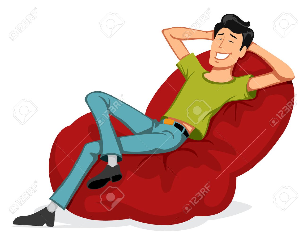 1300x1038 9,884 Sitting On Sofa Stock Vector Illustration And Royalty Free