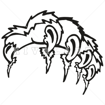 361x361 Cougar Claw Clipart