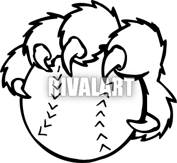 361x333 Black Bear Clipart Cougar Claw