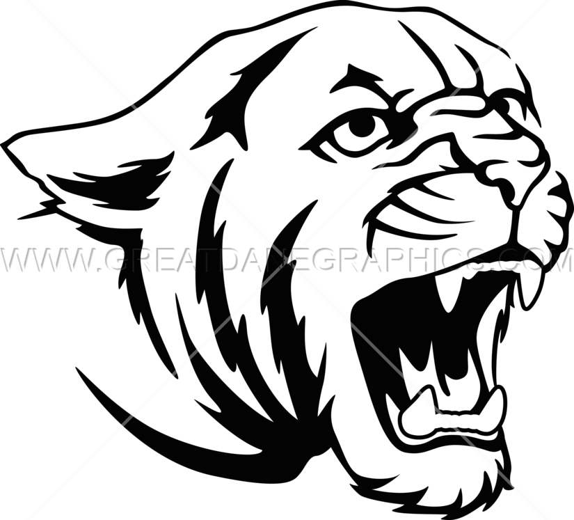 825x747 Cougar Production Ready Artwork For T Shirt Printing