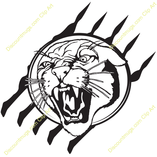 500x500 Bearcat Claw Clipart