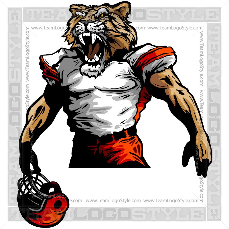 800x800 Cougar Football Clipart