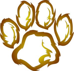 299x288 Best Paw Print Clip Art Ideas Paw Print Drawing